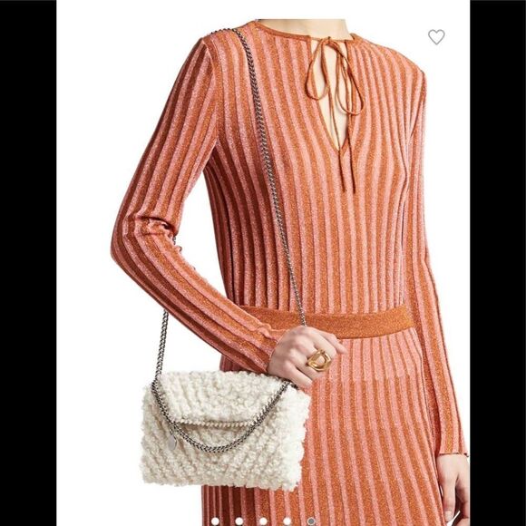 STELLA MCCARTNEY
Chevron-Quilted Mini Crossbody Bag - Picture 5 of 5